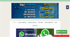 Desktop Screenshot of itelsistem.com