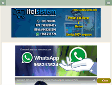 Tablet Screenshot of itelsistem.com